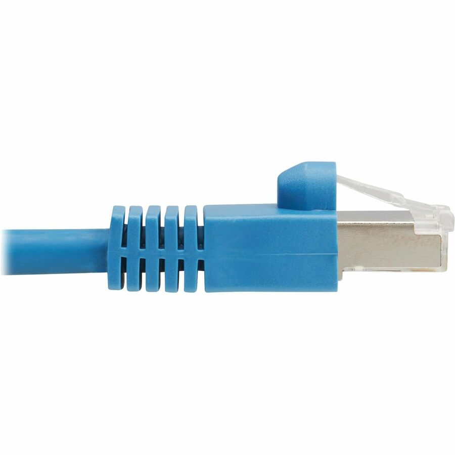 Tripp Lite Cat8 40G Snagless SSTP Ethernet Cable (RJ45 M/M), PoE, LSZH, Blue, 1 m (3.3