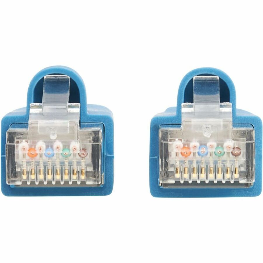 Tripp Lite Cat8 40G Snagless SSTP Ethernet Cable (RJ45 M/M), PoE, LSZH, Blue, 10 m (32.8