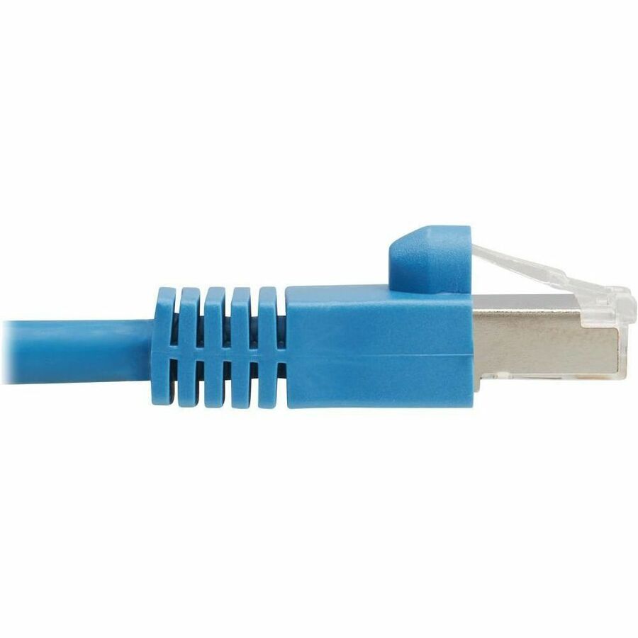 Tripp Lite Cat8 40G Snagless SSTP Ethernet Cable (RJ45 M/M), PoE, LSZH, Blue, 2 m (6.6