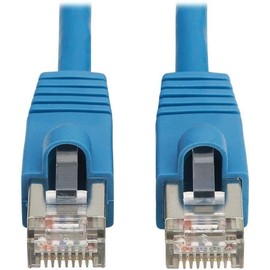 Tripp Lite Cat8 40G Snagless SSTP Ethernet Cable (RJ45 M/M), PoE, LSZH, Blue, 3.5 m (11.5