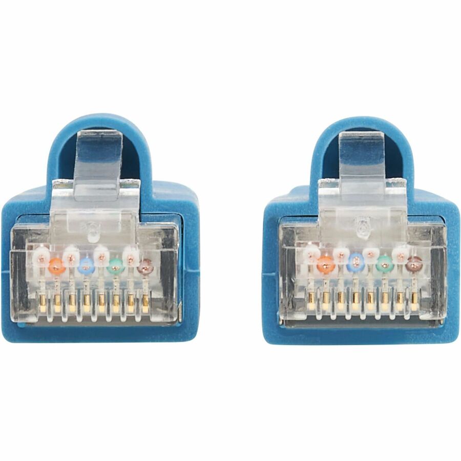 Tripp Lite Cat8 40G Snagless SSTP Ethernet Cable (RJ45 M/M), PoE, LSZH, Blue, 5 m (16.4