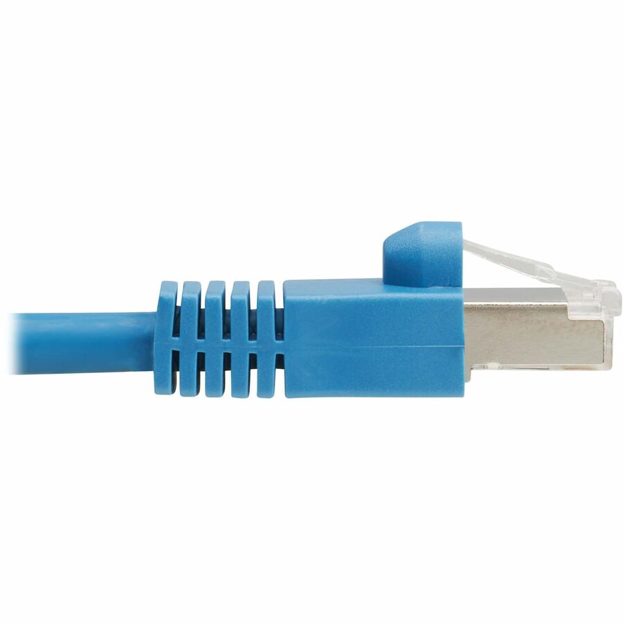 Tripp Lite Cat8 40G Snagless SSTP Ethernet Cable (RJ45 M/M), PoE, LSZH, Blue, 5 m (16.4