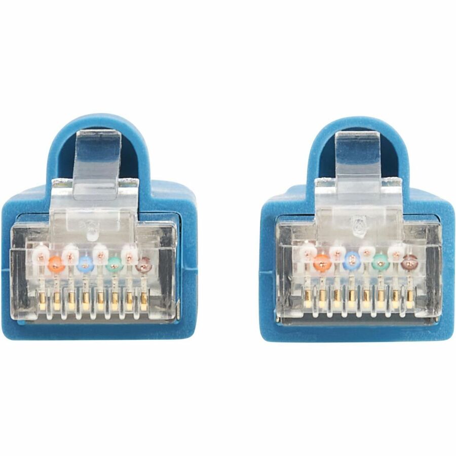 Tripp Lite Cat8 40G Snagless SSTP Ethernet Cable (RJ45 M/M), PoE, LSZH, Blue, 7 m (23