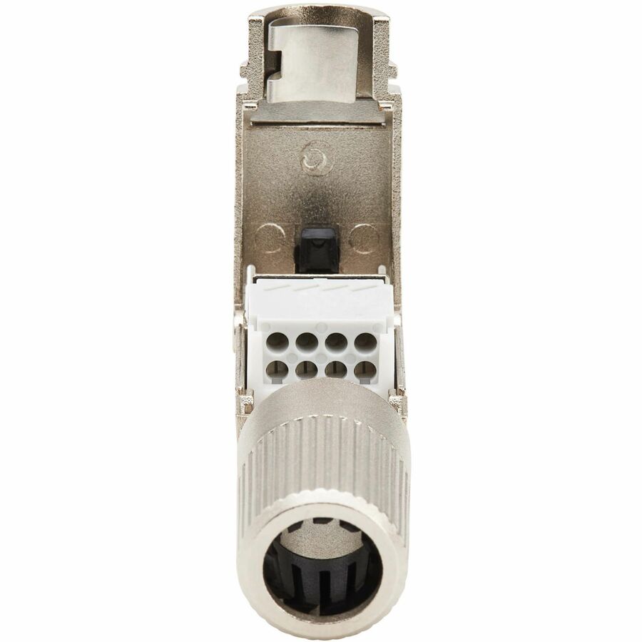 Tripp Lite Cat8 STP Class 1 Field-Termination Plug, 568A/568B, TAA - 1 x RJ-45 Network