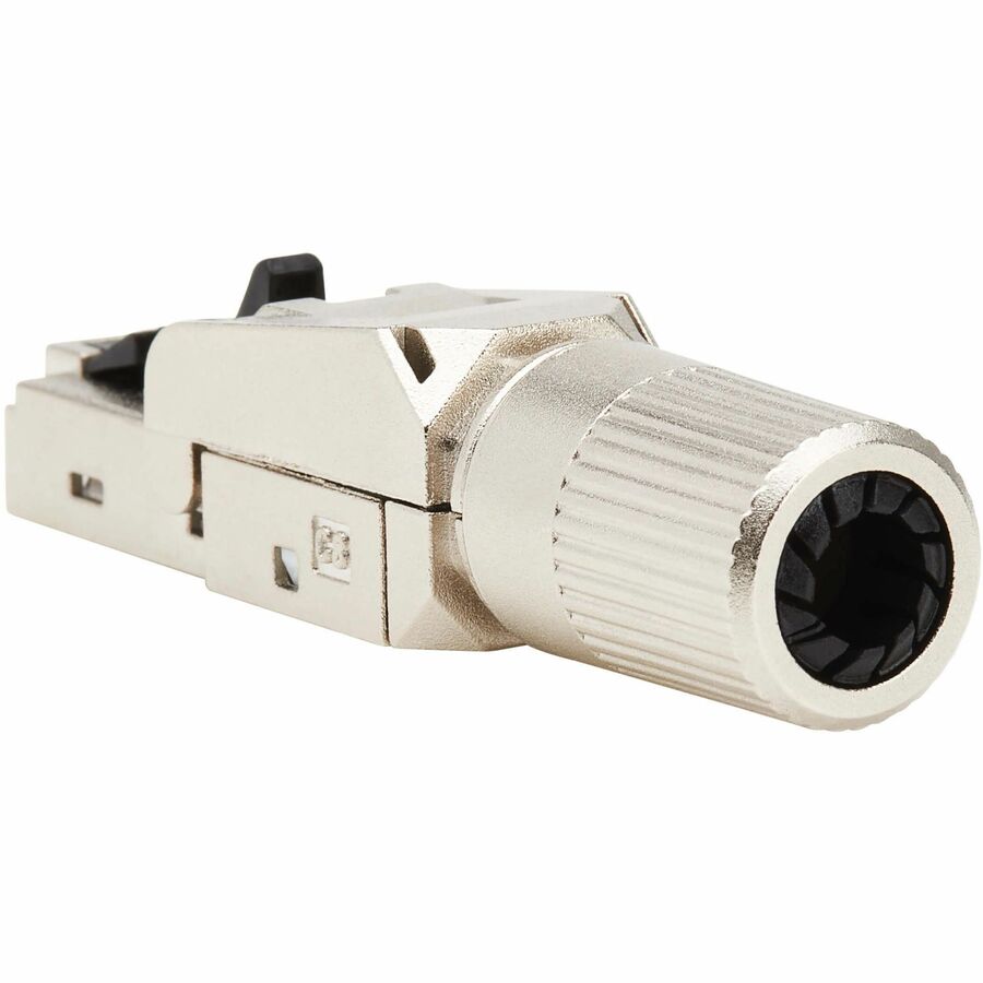 Tripp Lite Cat8 STP Class 1 Field-Termination Plug, 568A/568B, TAA - 1 x RJ-45 Network