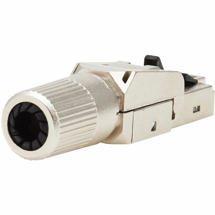 Tripp Lite Cat8 STP Class 1 Field-Termination Plug, 568A/568B, TAA - 1 x RJ-45 Network
