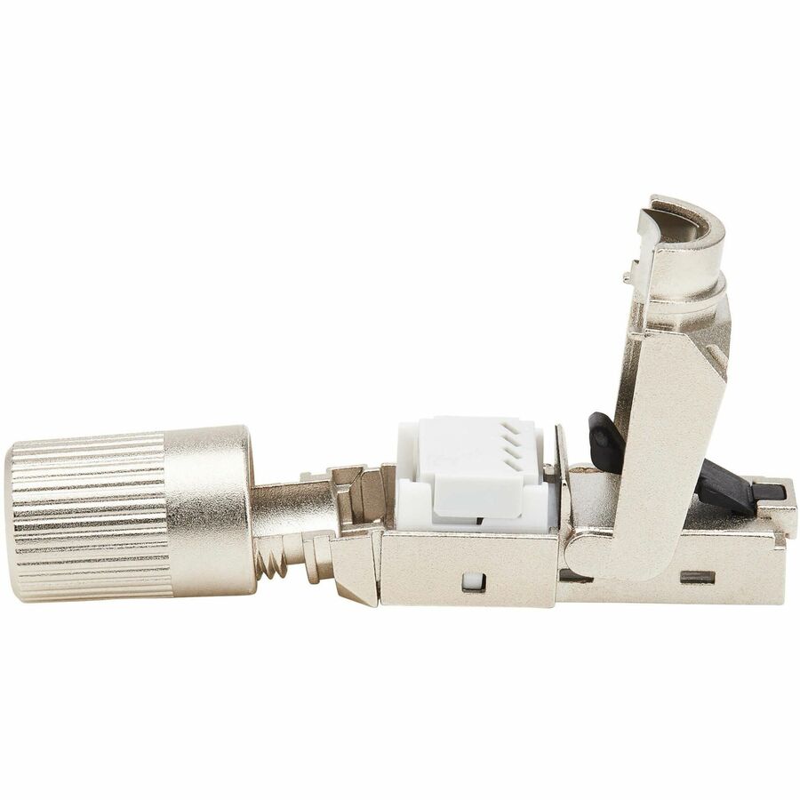 Tripp Lite Cat8 STP Class 1 Field-Termination Plug, 568A/568B, TAA - 1 x RJ-45 Network