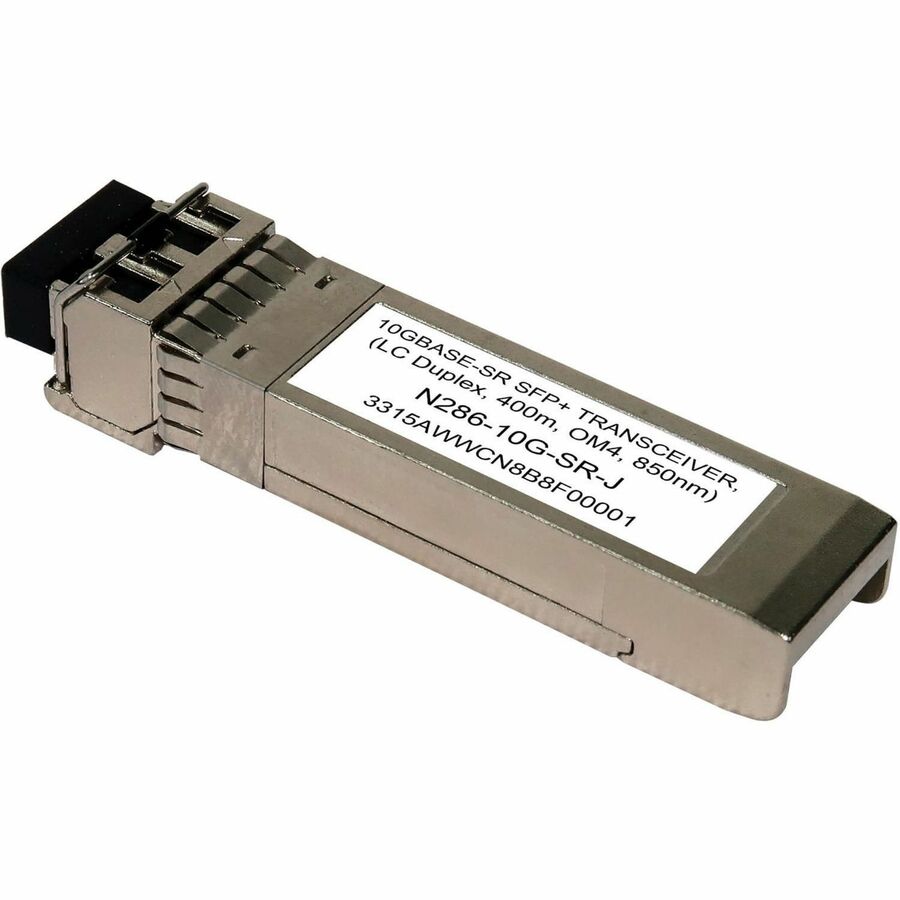 Tripp Lite Cisco-Compatible SFP-10G-SR SFP+ Transceiver - 10GBase-SR, LC Duplex MMF, 10