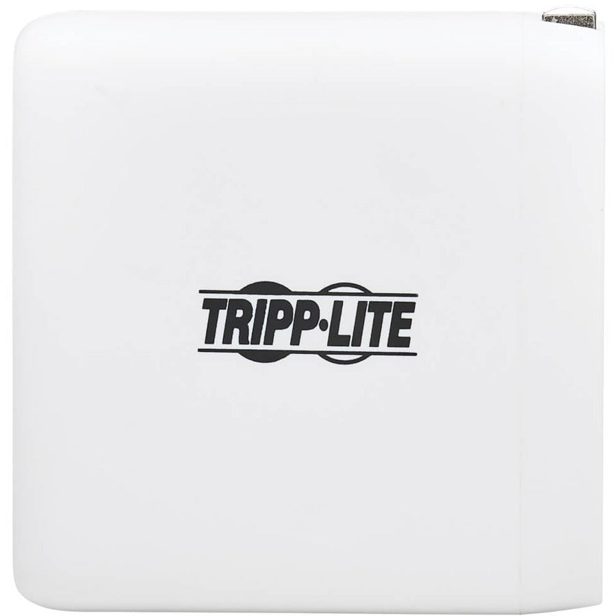 Tripp Lite Compact 1-Port Usb-C Wall Charger - Gan Technology, 100W Pd3.0 Charging, White