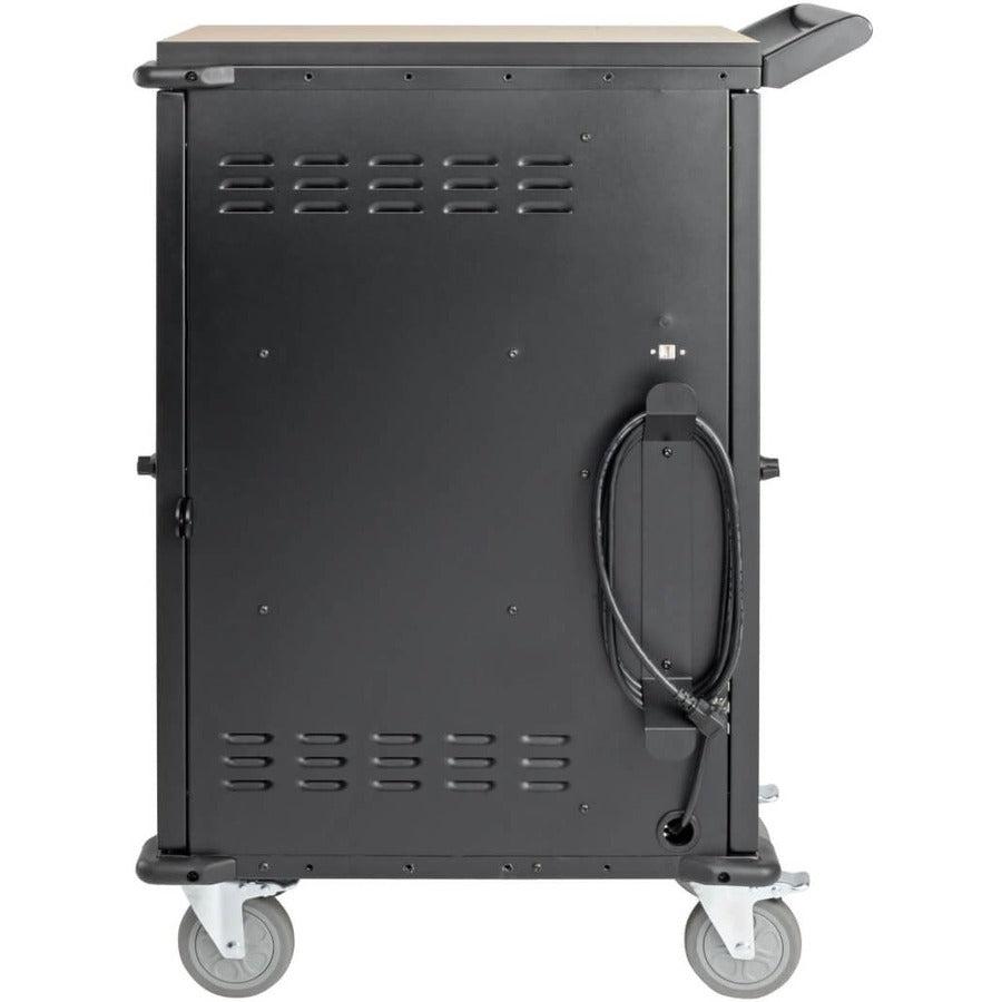 Tripp Lite Csc27Ac Portable Device Management Cart/Cabinet Black
