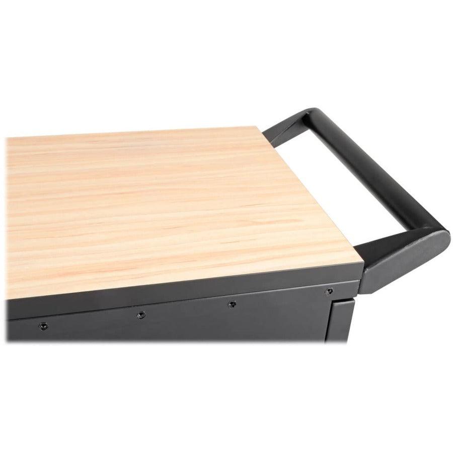 Tripp Lite Csc27Ac Portable Device Management Cart/Cabinet Black