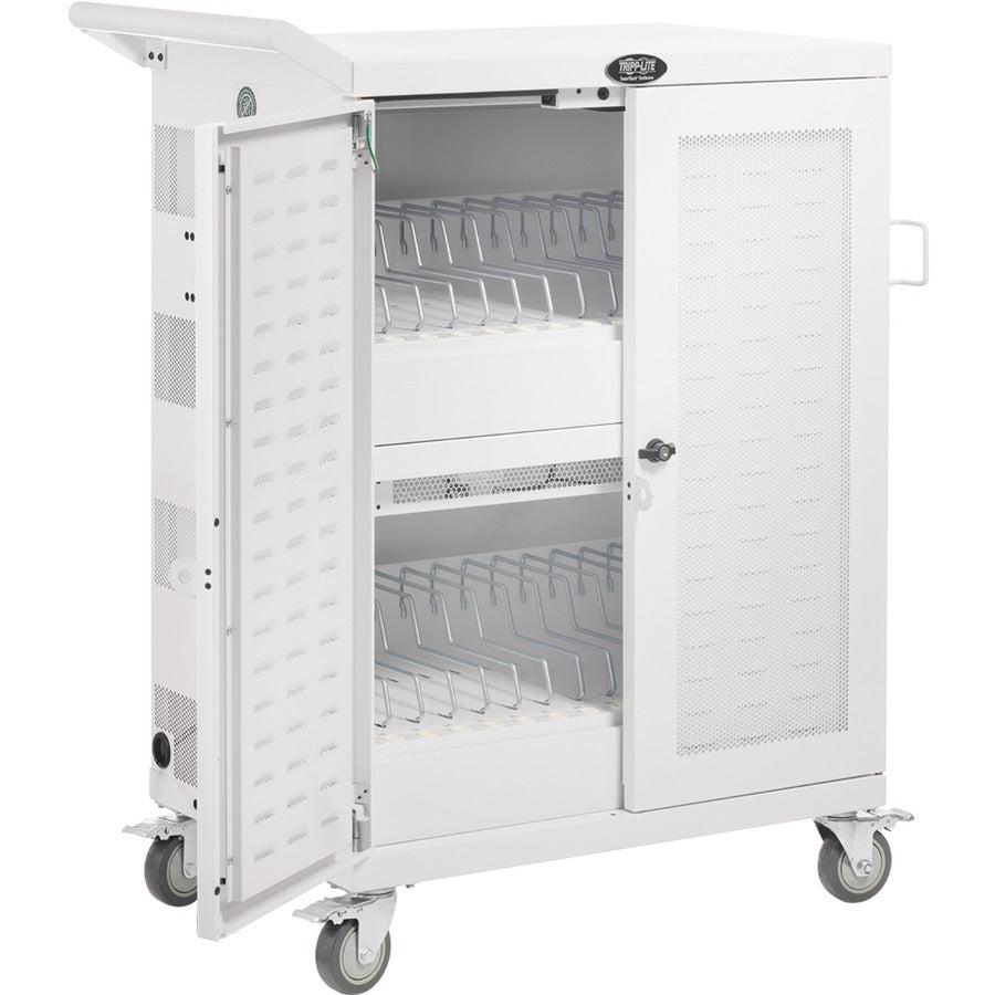 Tripp Lite Csc32Acwhg Portable Device Management Cart/Cabinet White