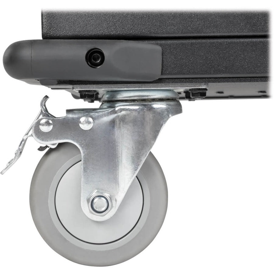 Tripp Lite Cscstorage1 Locking Storage Cart For Mobile Devices And Av Equipment - Black