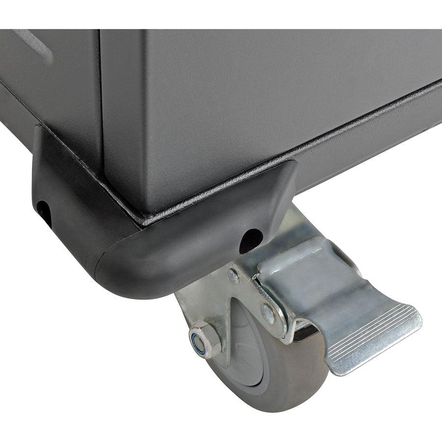 Tripp Lite Cscxb36Ac Multi-Device Charging Cart, 36 Ac Outlets, Chromebooks And Laptops, 230V, Bs 1363, Black