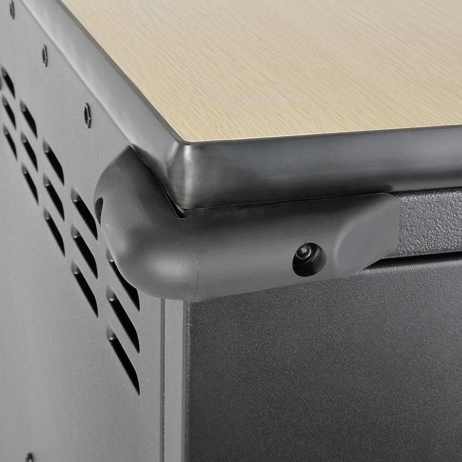 Tripp Lite Cscxb36Ac Multi-Device Charging Cart, 36 Ac Outlets, Chromebooks And Laptops, 230V, Bs 1363, Black