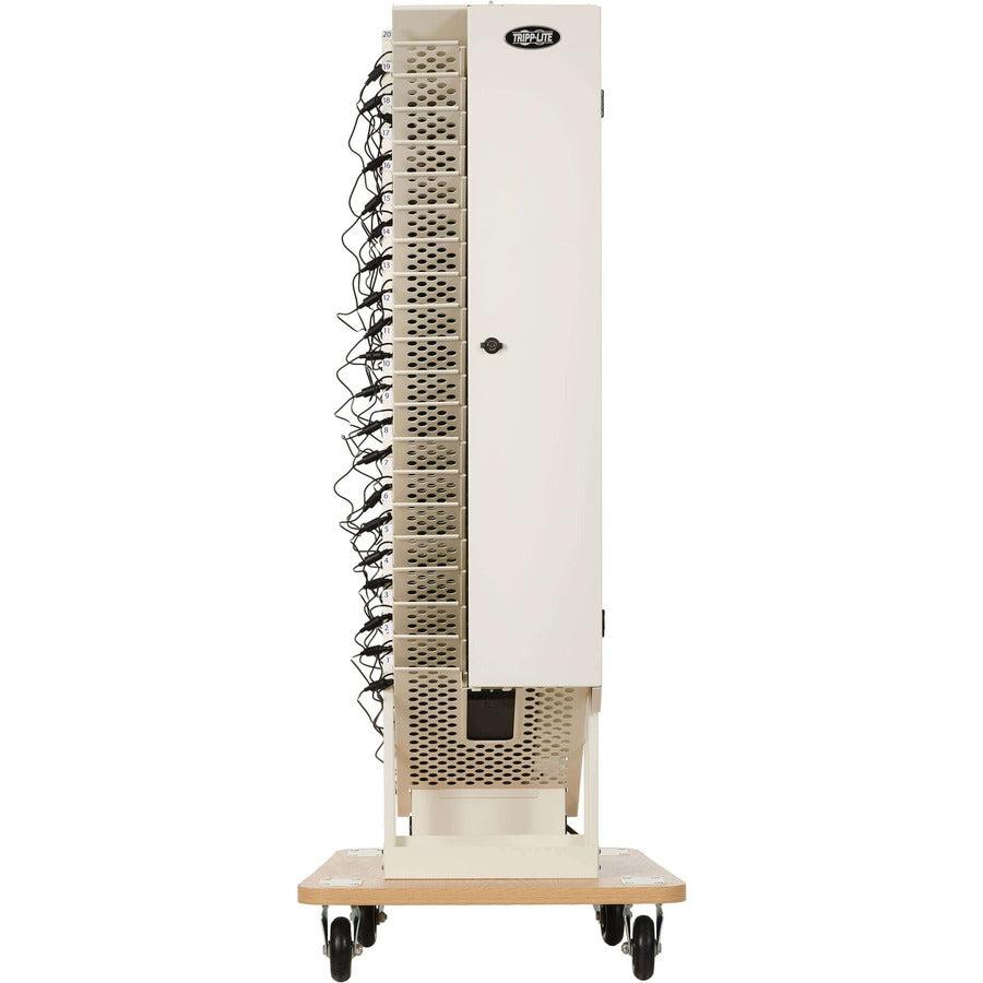 Tripp Lite Cst16Ac Portable Device Management Cart/Cabinet Freestanding White