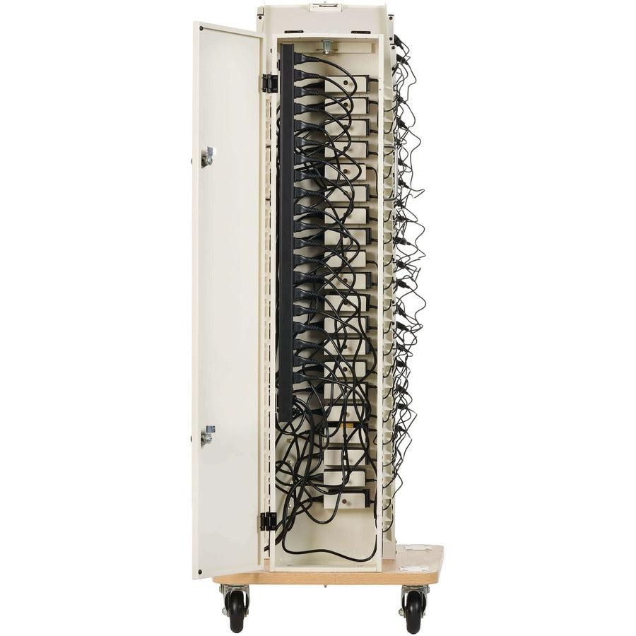 Tripp Lite Cst20Ac Portable Device Management Cart/Cabinet Freestanding White