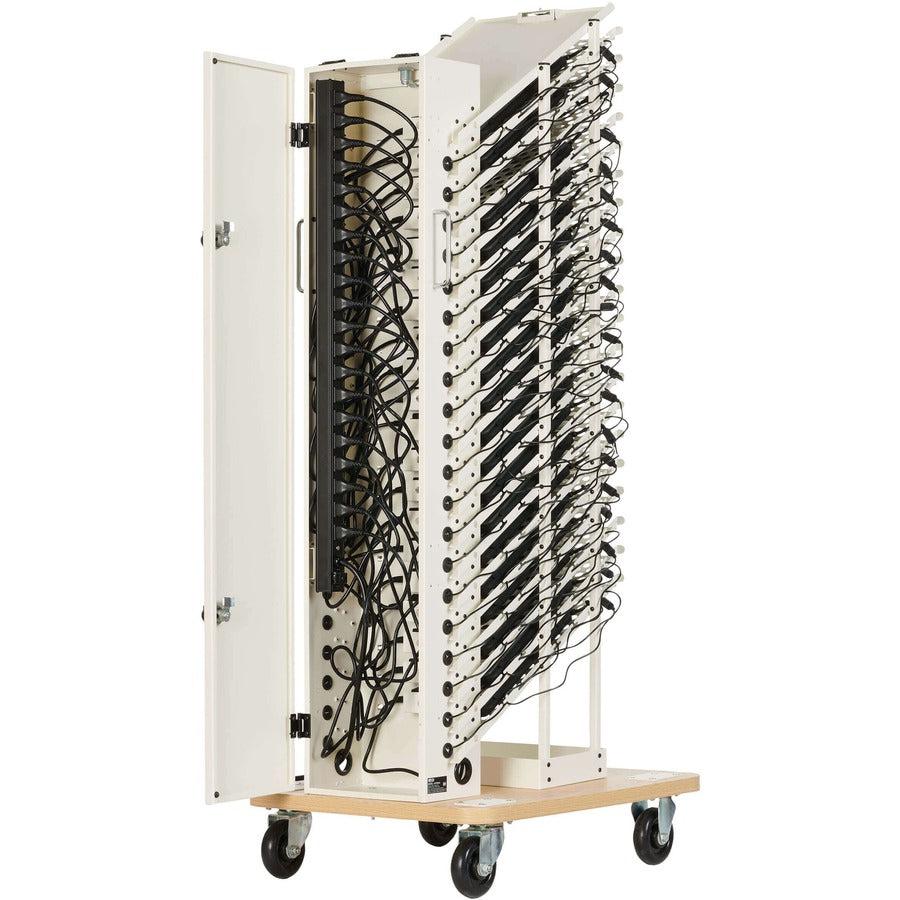 Tripp Lite Cst20Ac Portable Device Management Cart/Cabinet Freestanding White