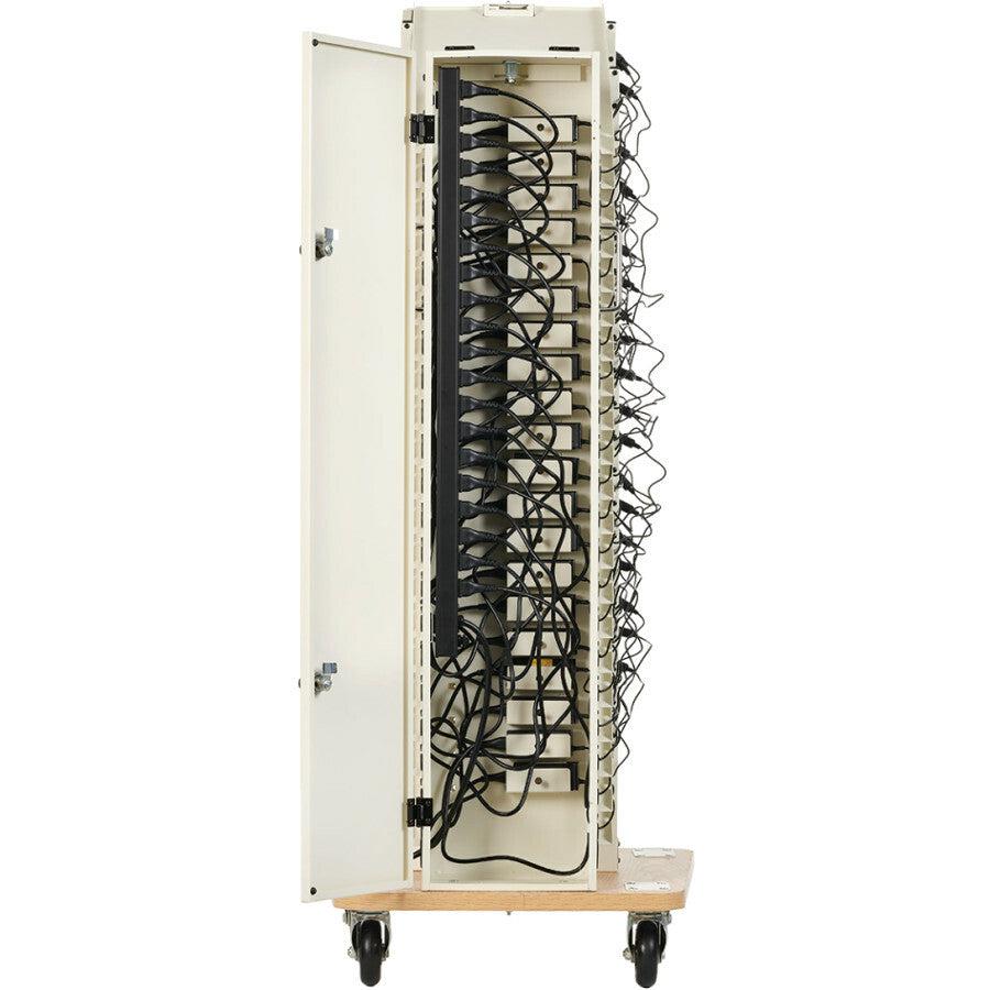 Tripp Lite Cst40Ac Portable Device Management Cart/Cabinet Freestanding White