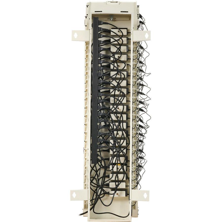 Tripp Lite Cst40Ac Portable Device Management Cart/Cabinet Freestanding White