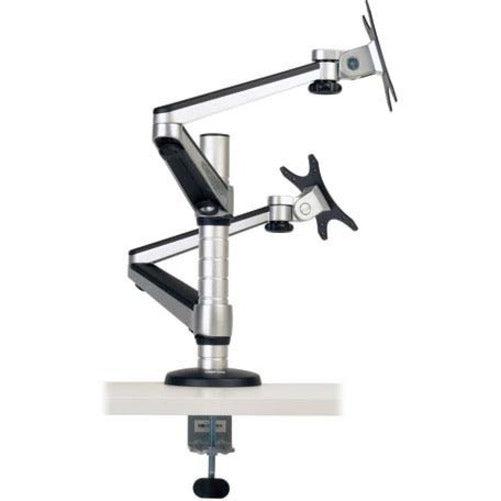 Tripp Lite Ddr1327Dcs Dual Full Motion Flex Arm Desk Clamp For 13" To 27" Monitors