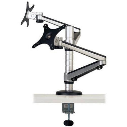 Tripp Lite Ddr1327Dcs Dual Full Motion Flex Arm Desk Clamp For 13" To 27" Monitors