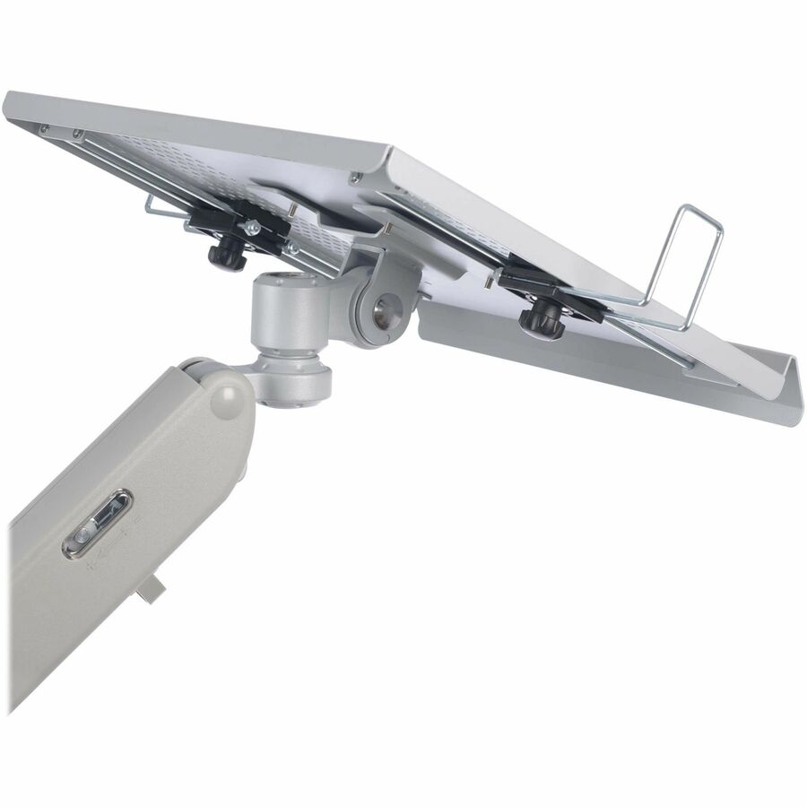 Tripp Lite Full-Motion Desktop Clamp for Laptop and 17" to 32" Monitor, Aluminum, TAA - 1