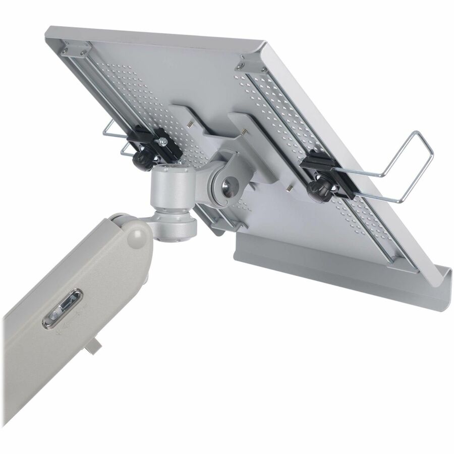 Tripp Lite Full-Motion Desktop Clamp for Laptop and 17" to 32" Monitor, Aluminum, TAA - 1