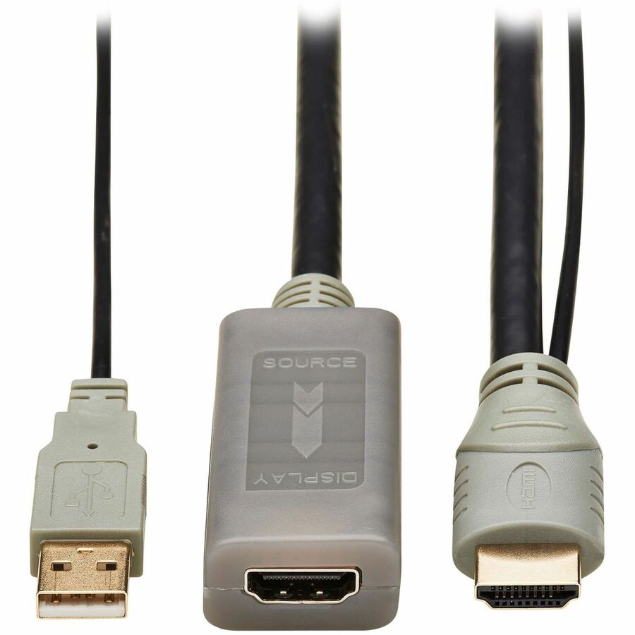Tripp Lite HDMI Extension Cable with Active Repeater (M/F), 4K 60 Hz, HDR, 4:4:4, HDCP