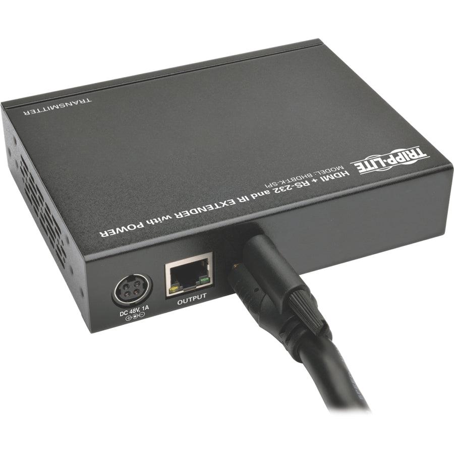 Tripp Lite Hdbaset Class B (Hdbaset-Lite) Hdmi Over Cat5E/6/6A Extender Kit W/Power, Serial & Ir, 4K X 2K Uhd/1080P, Up To 70.1 M (230-Ft.)