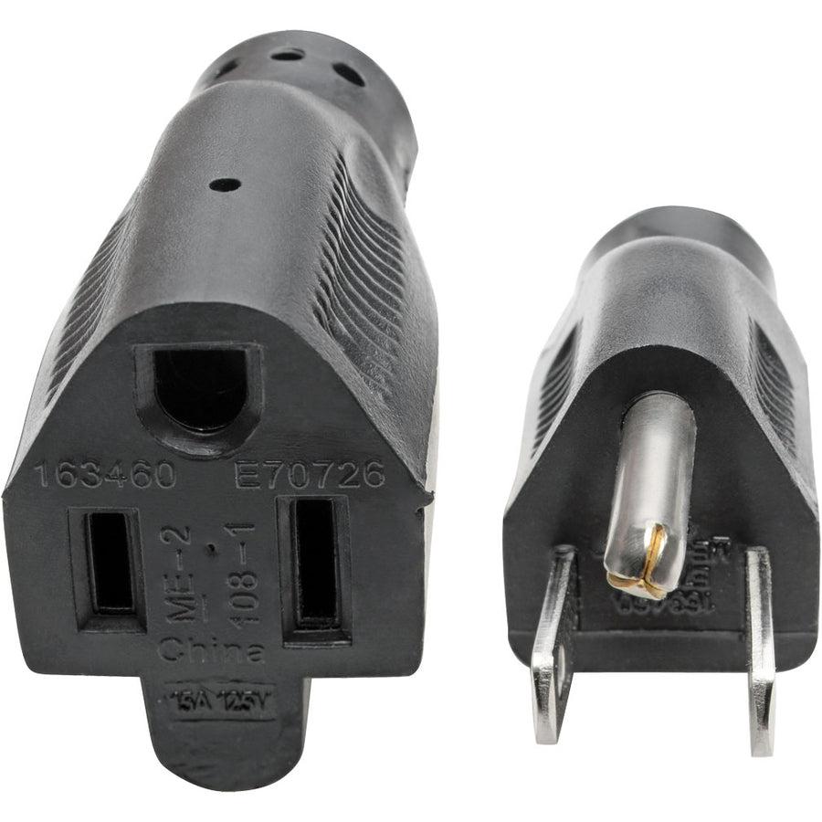 Tripp Lite Heavy-Duty Power Extension Cord, 15A, 14 Awg (Nema 5-15P To Nema 5-15R), 15 Ft.