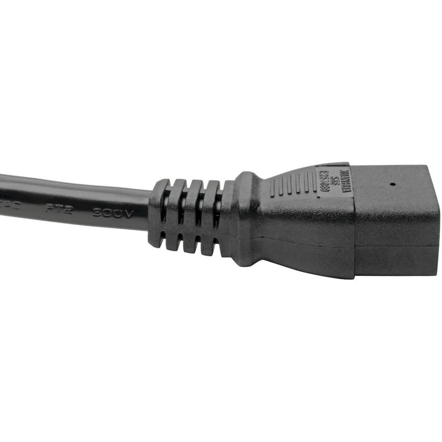 Tripp Lite Heavy-Duty Power Extension Cord For Pdu And Ups, 20A, 12Awg (Iec-320-C19 To Nema L6-20P), 10-Ft.