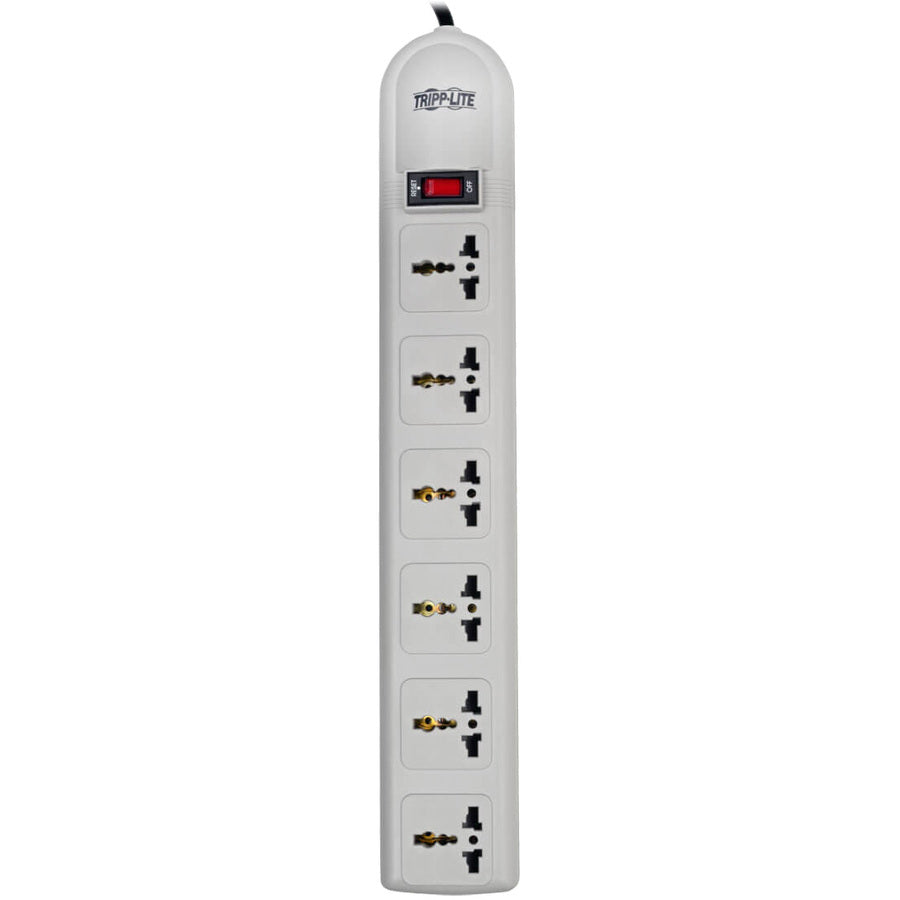 Tripp Lite International Surge Protector Power Strip 230V 6 Univeral Outlet