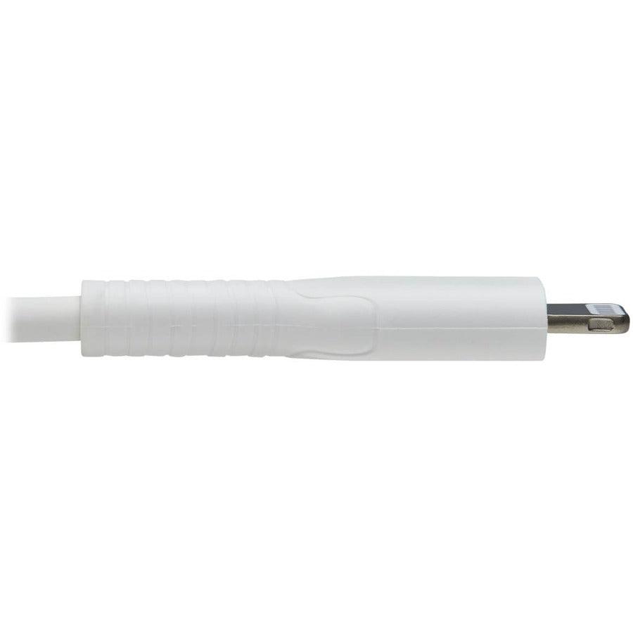 Tripp Lite M102-01M-Wh Usb-C To Lightning Sync/Charge Cable (M/M), Mfi Certified, White, 1 M (3.3 Ft.)