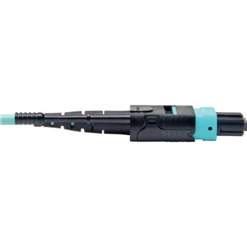 Tripp Lite MTP/MPO Patch Cable 12 Fiber 40GbE 40GBASE-SR4 OM3 Plenum-Rated Aqua 5M (16 ft.