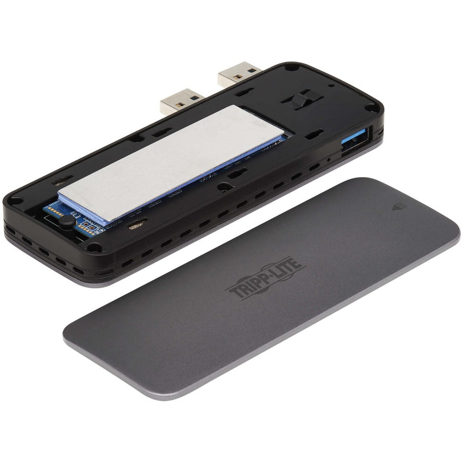 Tripp Lite M.2 Ssd Enclosure For Playstation 5 - Usb 3.2 Gen 2, Pcie And Nvme, Aluminum Housing