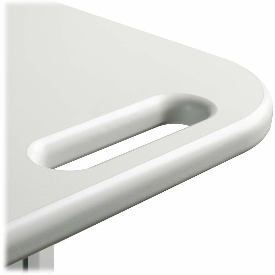 Tripp Lite Mobile Workstation with Adjustable Shelves, Locking Casters, TAA - 4 Shelf -