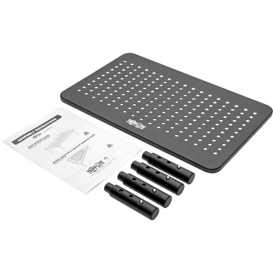 Tripp Lite Mr1411M Monitor Riser For Desk, 14 X 9 In. - Height Adjustable, Metal, Black