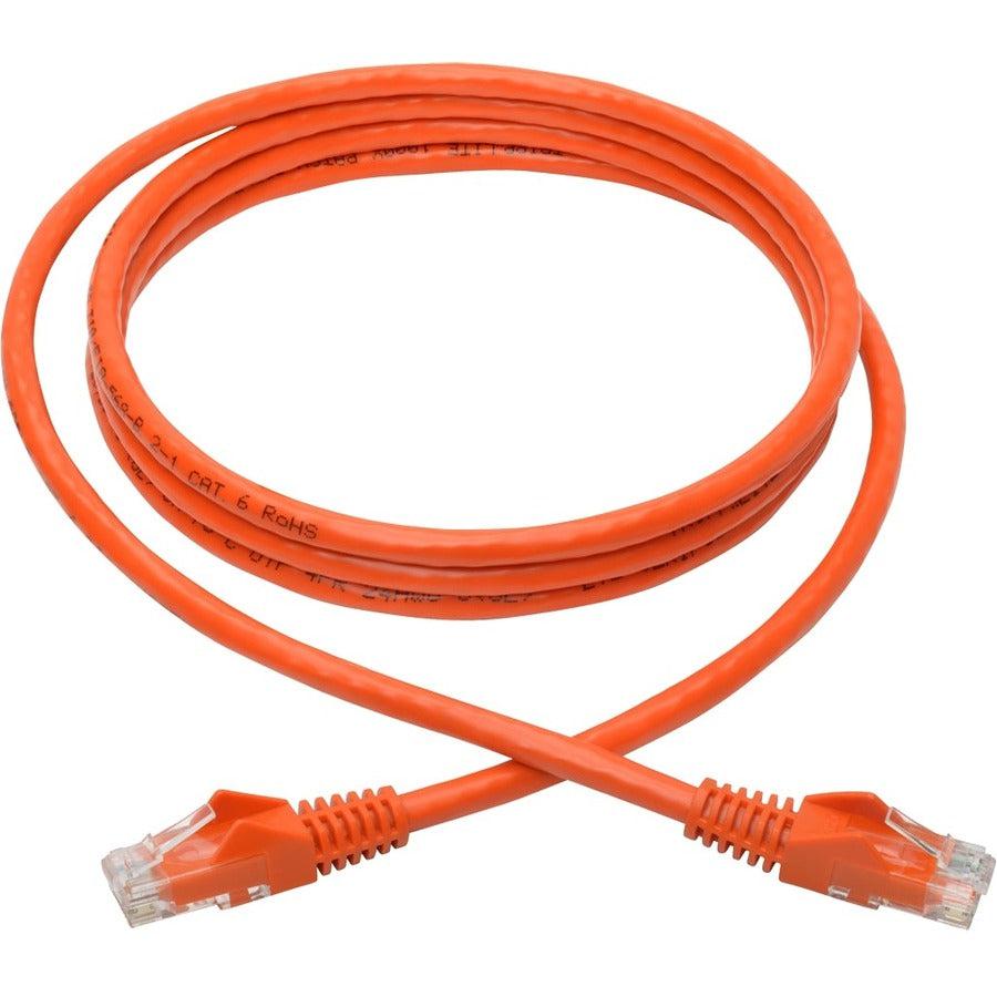 Tripp Lite N201-006-Or Cat6 Gigabit Snagless Molded (Utp) Ethernet Cable (Rj45 M/M), Orange, 6 Ft. (1.83 M)