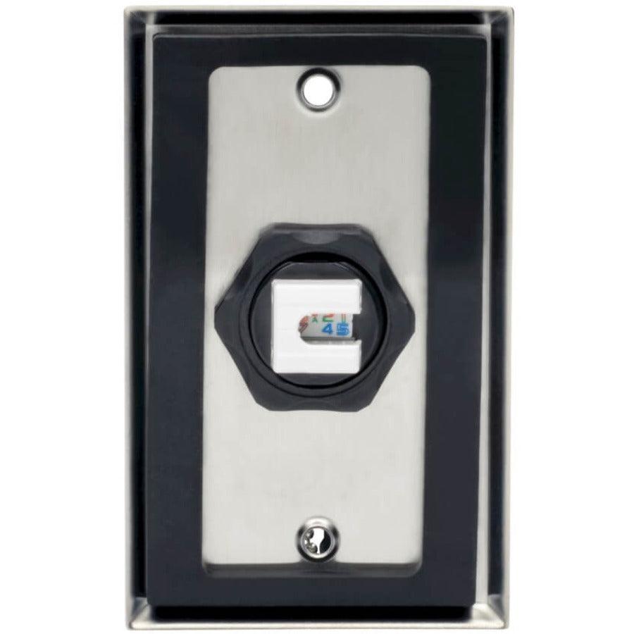 Tripp Lite N206-Kj01-Ind Keystone Jack Cat6/Cat5E, Rj45, Shielded, Dust Cap, Industrial - 110 Punch Down, Ip68, Taa