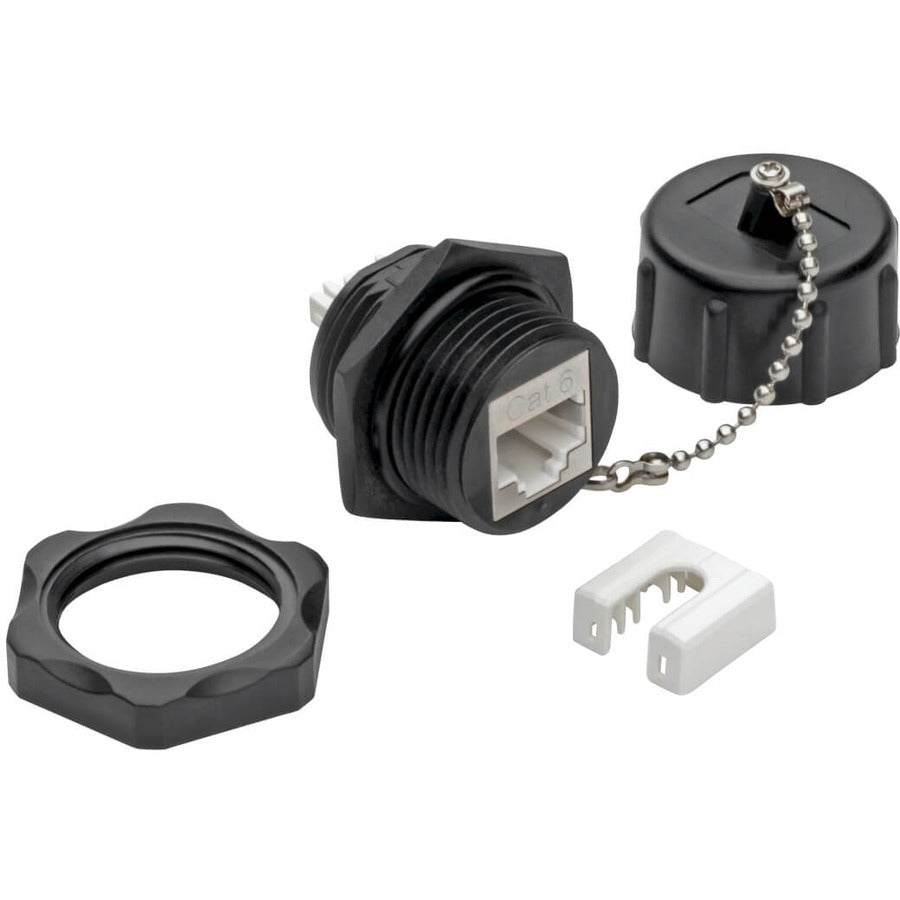 Tripp Lite N206-Kj01-Ind Keystone Jack Cat6/Cat5E, Rj45, Shielded, Dust Cap, Industrial - 110 Punch Down, Ip68, Taa