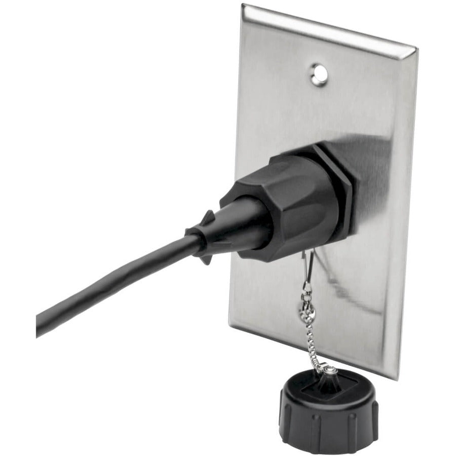 Tripp Lite N206-Kj01-Ind Keystone Jack Cat6/Cat5E, Rj45, Shielded, Dust Cap, Industrial - 110 Punch Down, Ip68, Taa