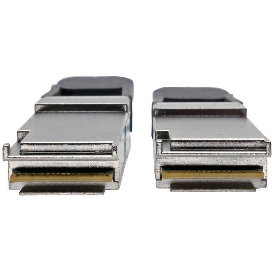Tripp Lite N28F-20M-Aq Qsfp+ To Qsfp+ Active Optical Cable - 40Gb, Aoc, M/M, Aqua, 20M (65.61 Ft.)