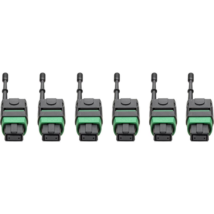Tripp Lite N392-30M-3X8-Ap Mtp/Mpo (Apc) Singlemode Slim Trunk Cable, 24-Strand, 40/100 Gbe, 40/100Gbase-Plr4, Plenum, 6Mm Dual Jacket, 30 M (98 Ft.)