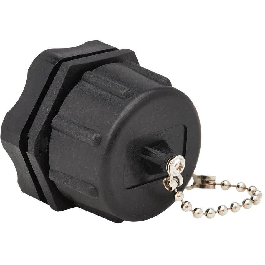 Tripp Lite N455-Bc01-Ind Rigid Industrial Ip68 Duplex Multimode Fiber Coupler (Lc/Lc) With Dust Cap, 10G Ethernet