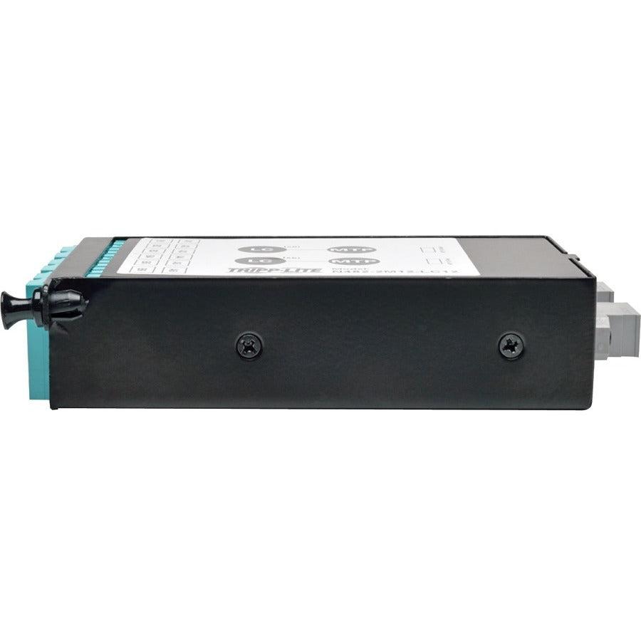 Tripp Lite N482-2M12-Lc12 40Gb To 10Gb Breakout Cassette - (X2) 12-Fiber Om4 Mtp/Mpo ( Male With Pins ) To (X12) Lc
