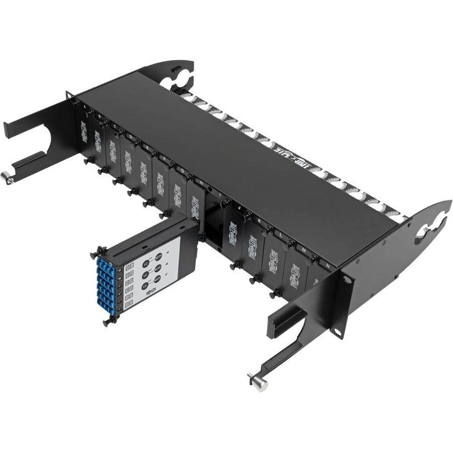 Tripp Lite N482-3M8L12S 40/100Gb Singlemode Fiber, 40Gb To 4 X 10Gb, 100Gb To 4 X 25Gb, Breakout