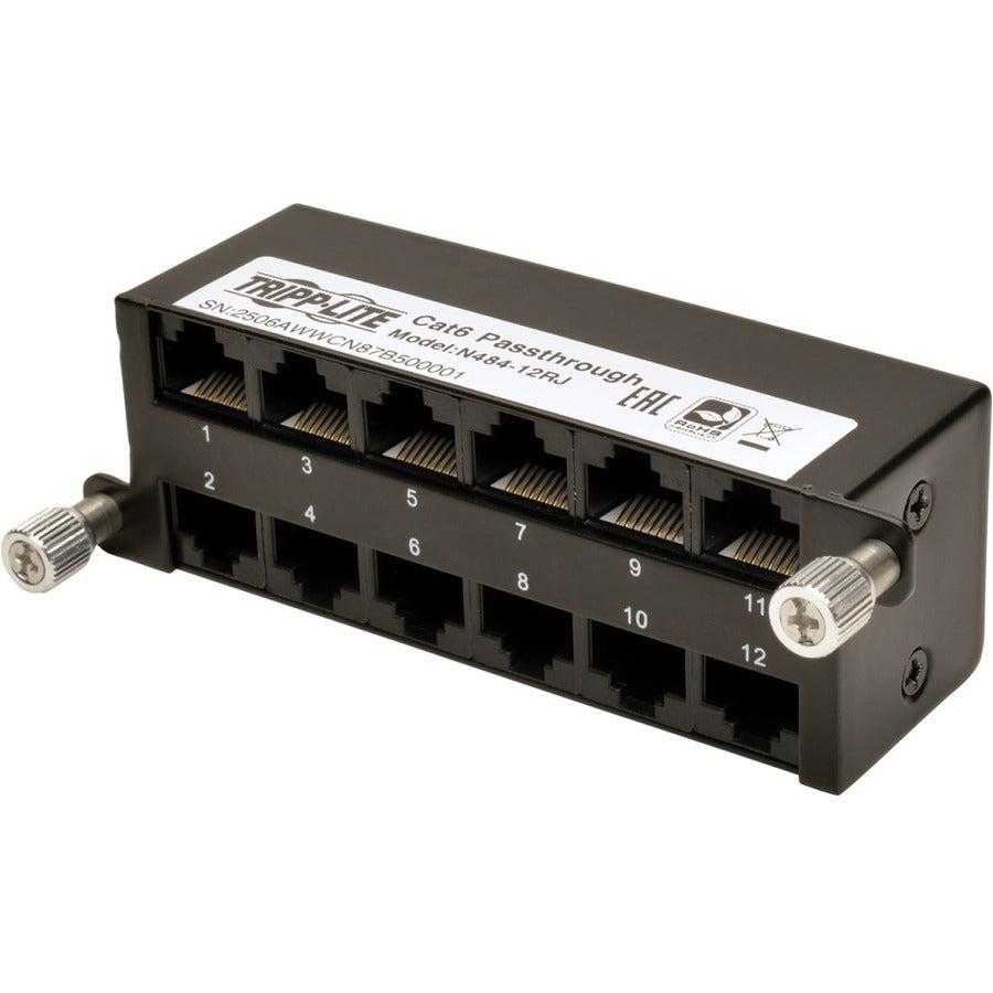 Tripp Lite N484-12Rj Cat6A Pass-Through Cassette - (X12) Rj45