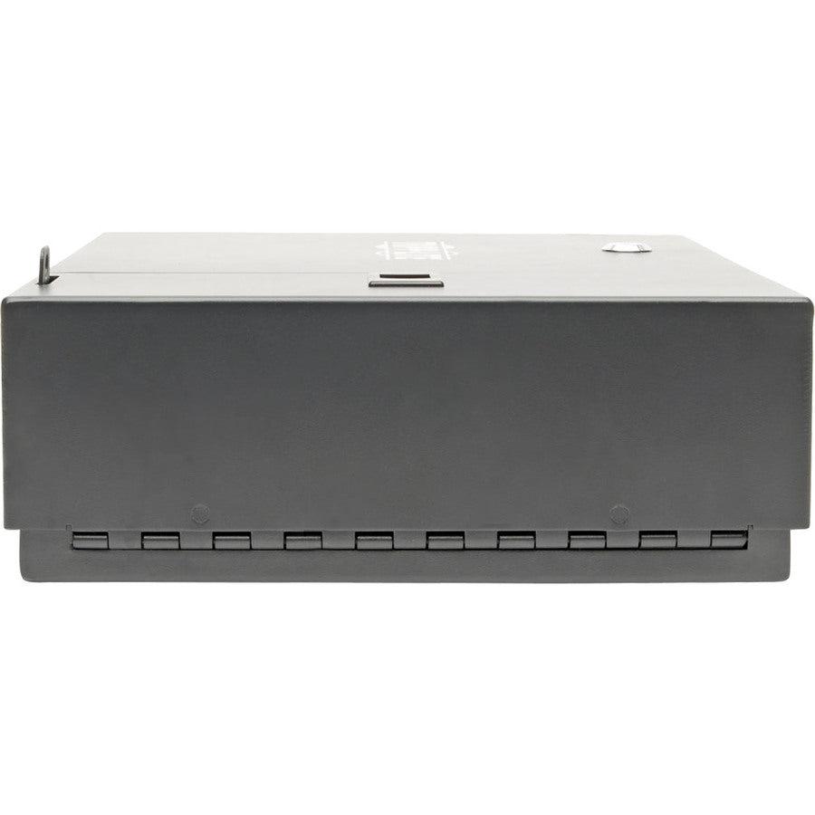 Tripp Lite N492-Wm4-Bk Wall-Mount Fiber Optic Distribution Enclosure, 4-Panel Capacity