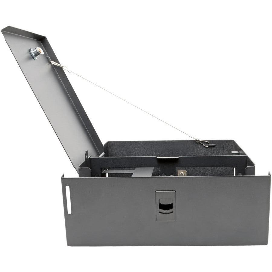 Tripp Lite N492-Wm4-Bk Wall-Mount Fiber Optic Distribution Enclosure, 4-Panel Capacity